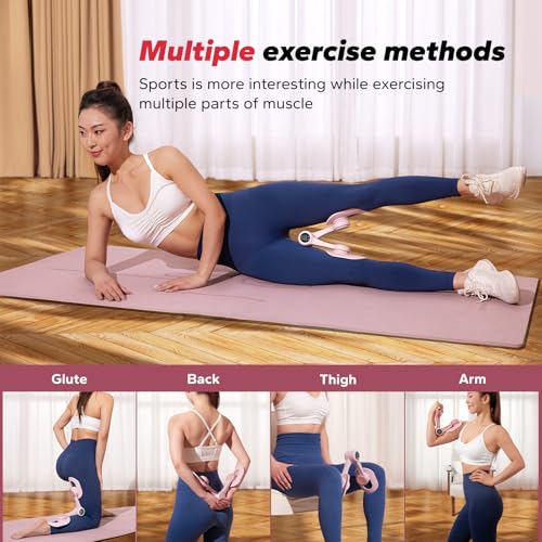 Image of MERACH Thigh Trainer, Pelvic Floor Exercise Devices with Display Counter, Inner Thigh Exerciser for Women, Home Fitness Equipment for Hip /Leg /Butt