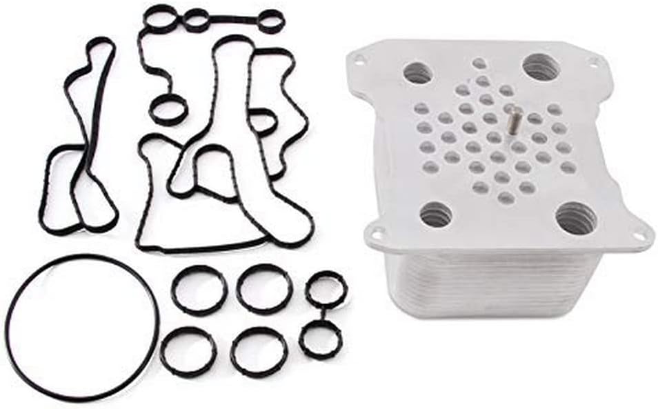 MMOC-F2D-08 Replacement Oil Cooler, Compatible with Ford Powerstroke 634L, 2008-2010