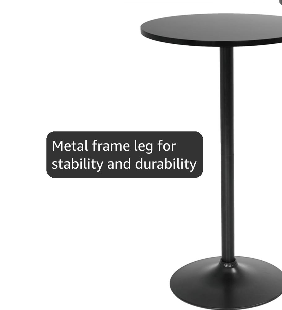 Amazon.com: FDW Bistro Pub Table 2 Pack 40 Inch Height Cocktail