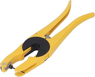 QANYEGN Cow Ear Tag Pliers, Ear Tagging Pliers, Integrated Bull Ear Marking Clamp, Animal Ear Tag for Pigs Cattle Sheep