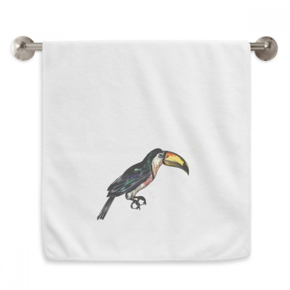 Serviettes Peinture Toco Oiseau Tropical pour votre salle de bain