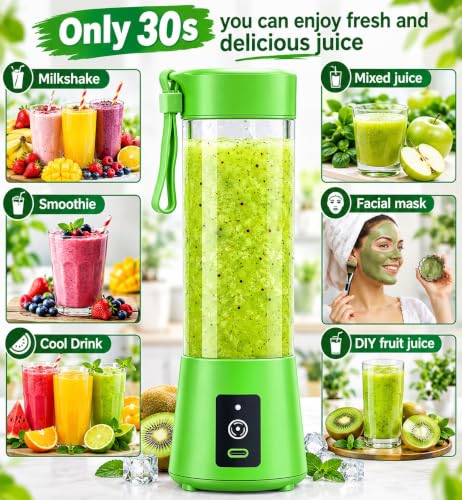 Xapiaxa Store Xapiaxa Portable Blender 6-Blade USB Rechargeable - Image 6
