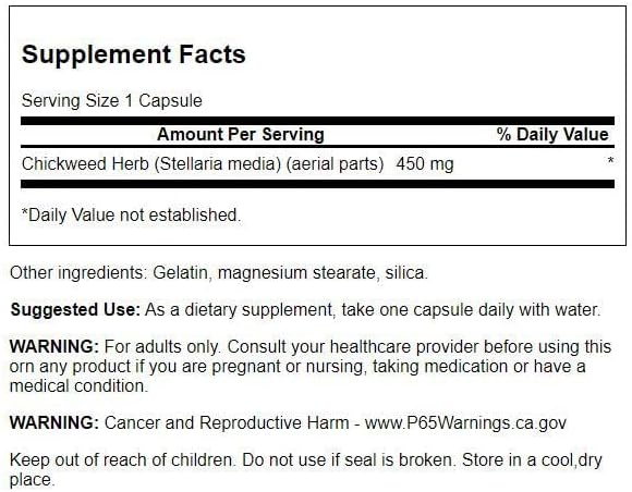 Chickweed 450 mg