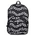 Produktbild Gran capacidad Hombres Mujeres Durable Oxford Tela Mochila Casual NOTA Musical Impreso Unisex Sport Travel Students School Bag - Negro