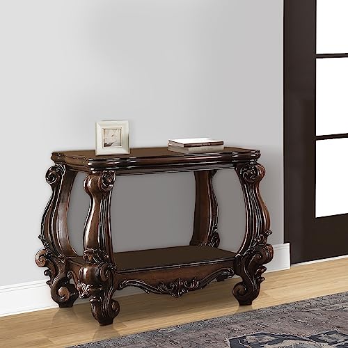 Acme Versailles End Table - 82121 - Cherry Oak #TOP1