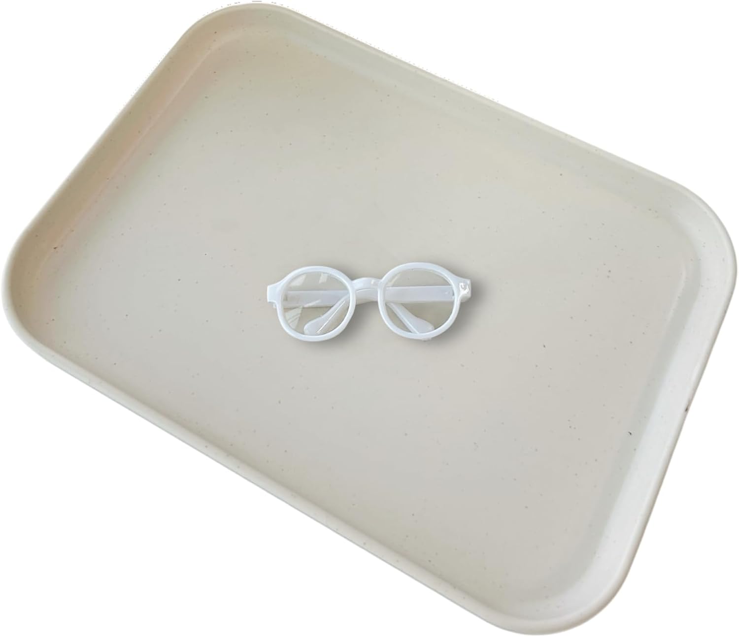 Fashion Doll Glasses - Small Eyewear for 17cm Dolls - Adorable Doll Clothes Outfit Accessories (Small Goggles Black)