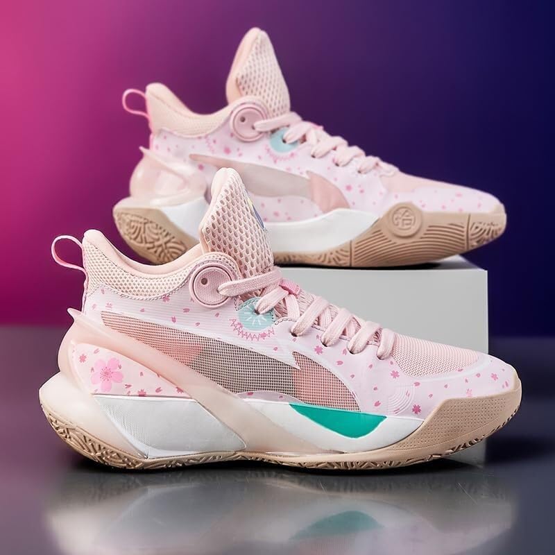 Zapatillas de baloncesto de malla con suela suave que absorbe impactos para entrenamiento 6