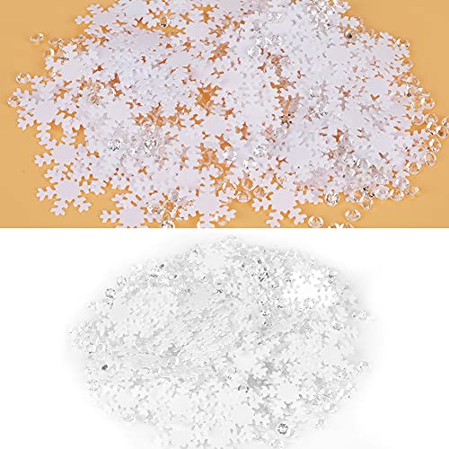 Confete de Natal, Decoração de Confete Durável Reutilizável para Projetos de Artesanato Decoração pa