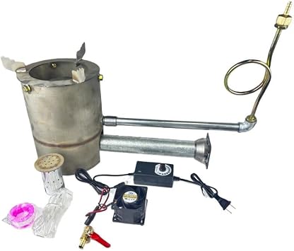Hoorae Waste Oil Burner Used Motor Oil Stove for Outdoor Cooking & Space Heating Furnace Tool