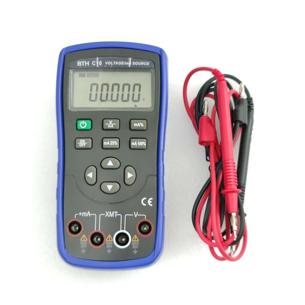 Digital Handheld Source Process Calibrator/Loop/Multifunction Process calibrator – Voltage/mA Sourcing Field Calibration Tool for Process Control System Verification, R&D | Model: BTH-C10