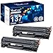 Valuetoner Compatible Toner Cartridge Replacement for Canon 137 CRG137 9435B001AA for ImageClass MF236n D570 MF247dw LBP151dw MF227dw MF229dw MF216n MF232W MF212w MF217w MF244dw MF249dw (2 Black)