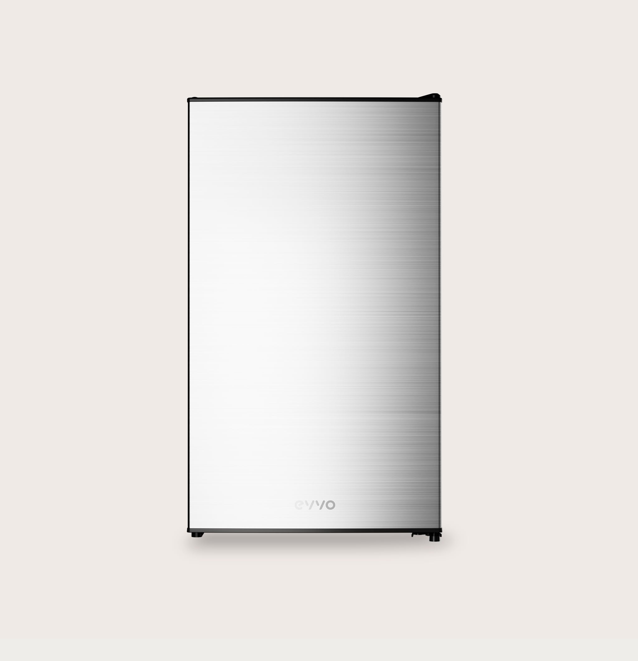 EVVO Mini Fridge F24X, 91 L, Stainless Steel, Low Consumption 85 kWh/year, Freezer Compartment, 41 dB, Compact Mini Fridge for Studios, Offices and Modern Kitchens - 2
