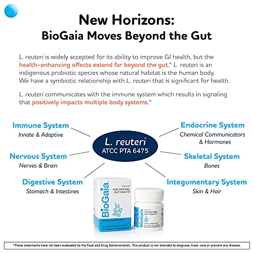 Biogaia Gastrus Chewable Tablets, Adult Probiotic Supplement For Stomach Discomfort, Constipation, Gas, Bloating, Regularity, Non-Gmo, 30 Tablets, 2 Pack #TOP2