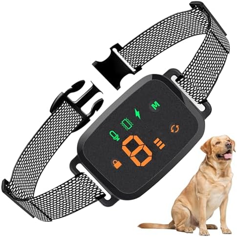 Anti Bark Collar for Dogs, No Shock Bark Collar, Vibration&Beep M...