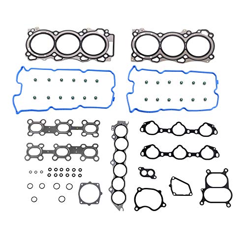 DNJ HGS645 Head Gasket Set for 2002-2009 Infiniti, Nissan Altima, I35, Maxima 3.5L V6 24V DOHC 3498cc