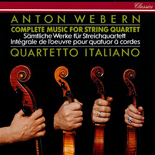 Play Webern: Complete Music for String Quartet by Quartetto Italiano on ...