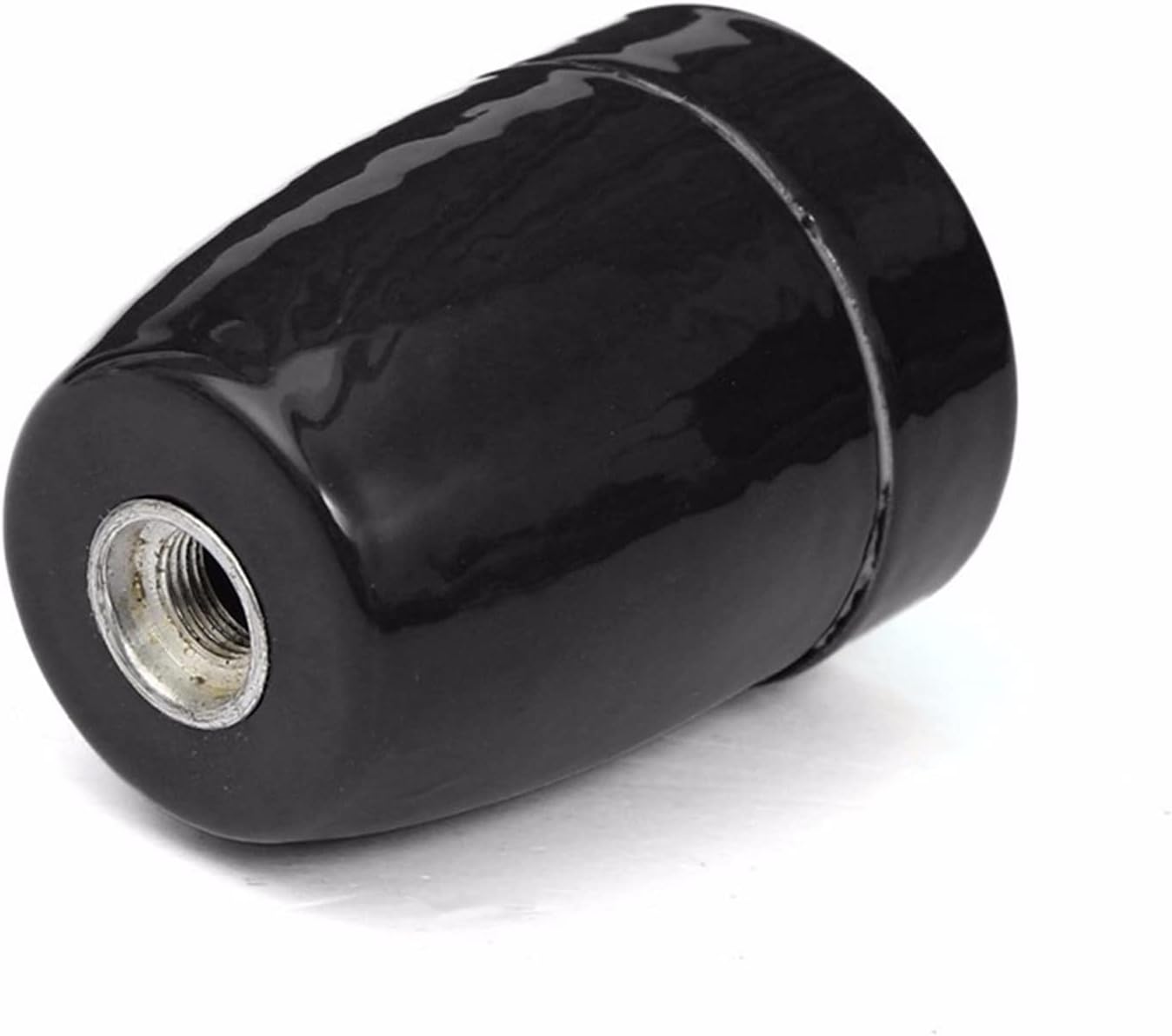 High Power Pet Ceramic Base E27 Lamp Holder Antique Retro DIY Home Decoration for Edison Lamp (Black) Enhance Your Home Décor with this Ceramic Lamp Holder