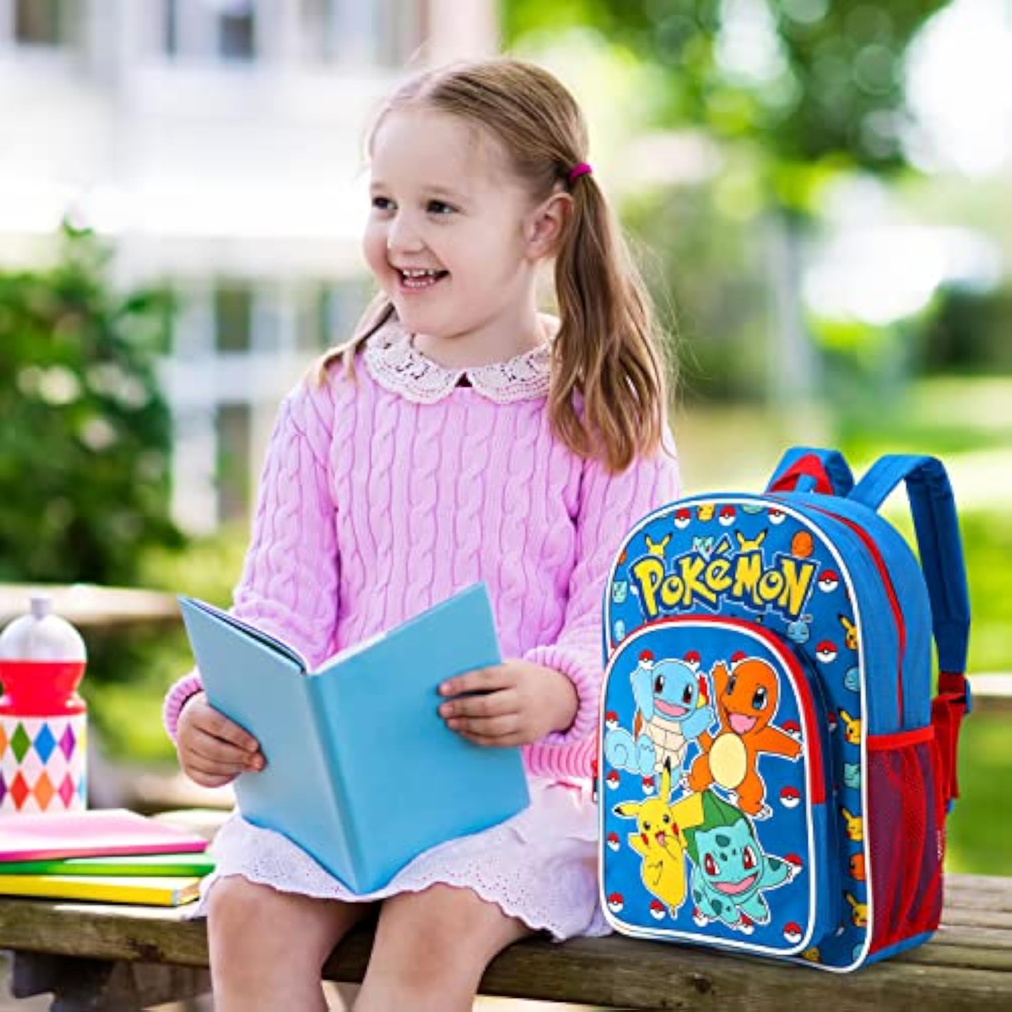 Pokémon Kids Premium Backpack, Fun Travel Bag