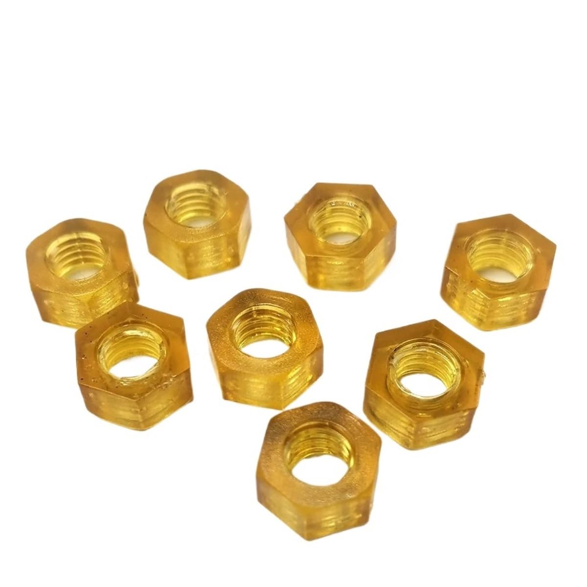 Tuercas hexagonales PEI, sujetadores especiales de tuercas hexagonales de plástico, F012