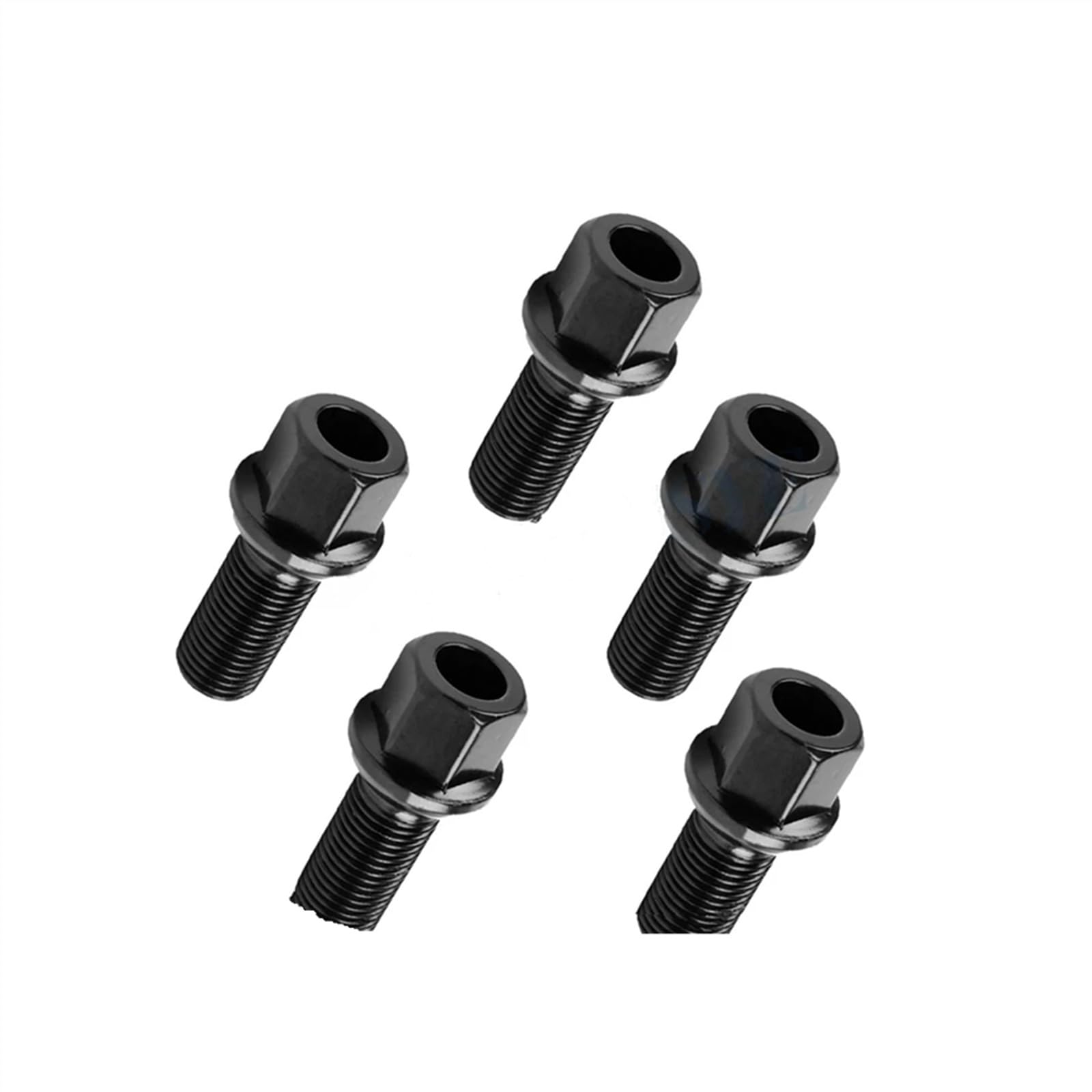 Pernos de rueda y tuercas de acero para VW Caddy 2004-2008 cubo 8D0601139D 4