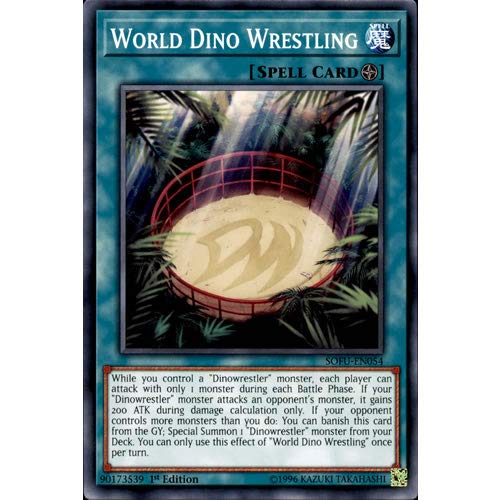 SOFU-EN054 1st Ed World Dino Wrestling Common Card Soul Fusion Single Card