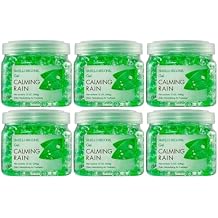 SMELLS BEGONE 12 oz Odor Eliminator Gel - Air Freshener - Absorbs & Eliminates Odor in Bathrooms, Cars, Boats, RVs & Pet Areas - Made with Essential Oils - Calming Rain Scent 6-Pack