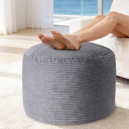 Eleven Artisan 26" x 26" x 22" Large Stuffed Pouf