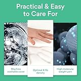 THE WINNER 2020* PREMIUM Knee Pillow for Side Sleepers - Hypoallergenic Leg Pillow for Sleeping - Sciatica/Back/Leg/Hip/Joint Pain Relief - Bamboo Washable Cover - Doctor Designed/CertiPUR Certified - Image 6