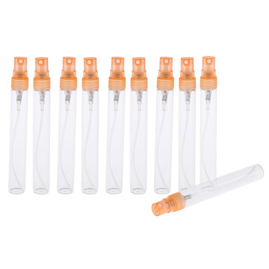 bnf® 10x Empty 5/10mL Refillable Perfume Bottle Pump Spray Tube Glass Vials 10 ML Health & Beauty | Makeup | Makeup Tools & Accessories | Other Makeup Tools & Accs-picture-14