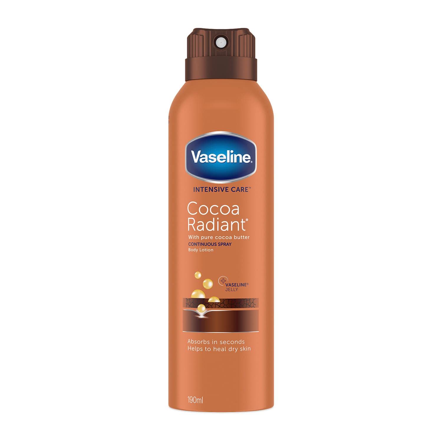 Vaseline Intensive Care Cocoa Radiant Body Moisturiser - 1x200ml NEW UK - View #12