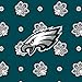 Vera Bradley Women's Cotton Nfl Large Travel Duffel Bag (Multiple Teams Available), Philadelphiaeaglesongreen/Blackbandana, One Size