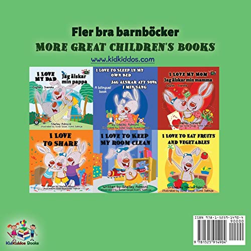 I Love To Brush My Teeth (Swedish English Bilingual Book) (Swedish English Bilingual Collection) (Swedish Edition) #TOP1