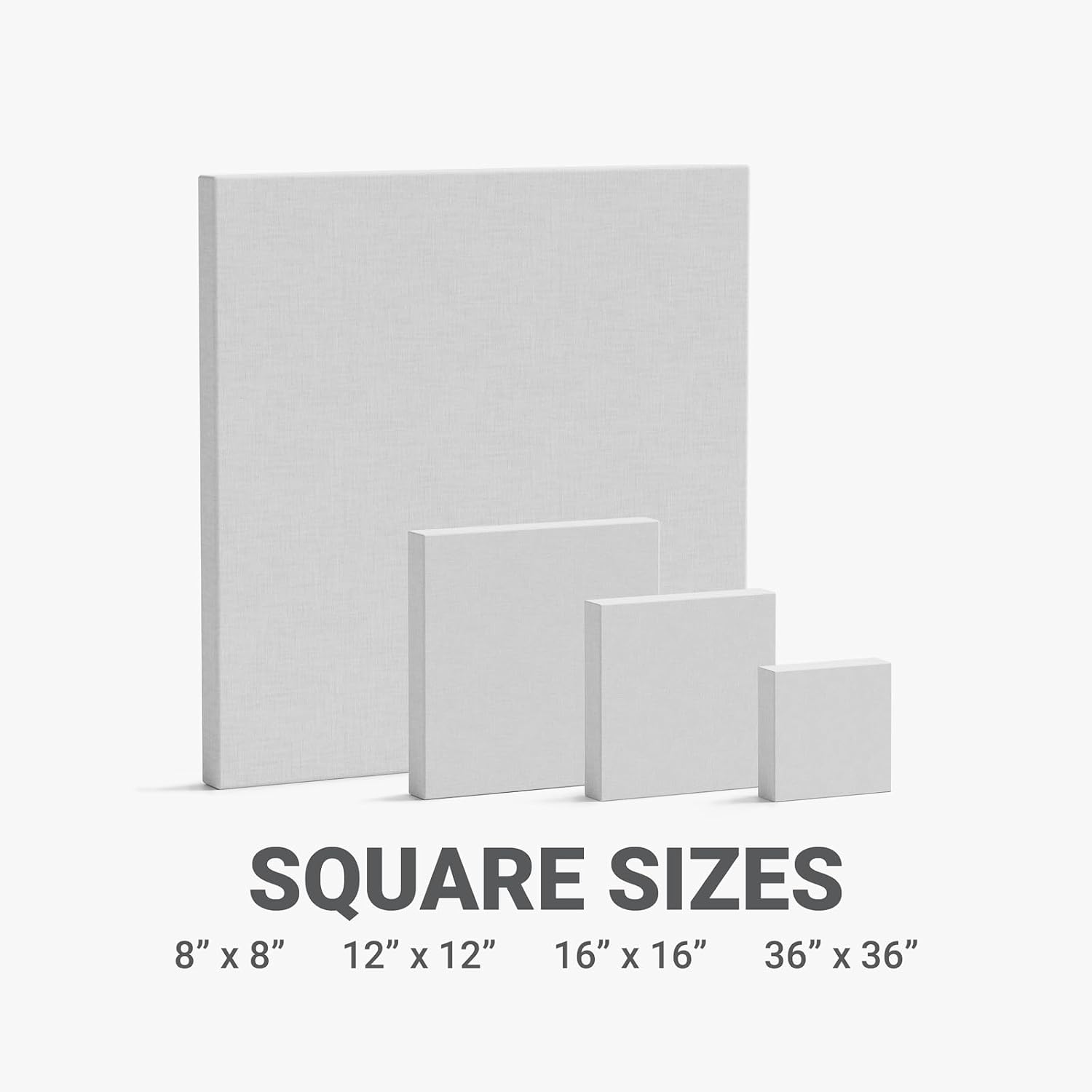 Personalized Photo to Canvas Print - Canvas Prints with Photos on Custom Wall Art for Living Room, Wedding, Bedroom, Baby, Pet Family Picture Framed Wall Art - Square Print, 12x12