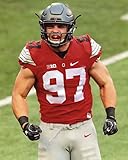 NICK BOSA COLLEGE FOOTBALL 8X10 SPORTS ACTION PHOTO (JJ)
