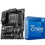 INLAND CPU Motherboard Intel Core i7-12700K 12(8P+4E) Cores up to 5.0 GHz Unlocked LGA 1700 Desktop Processor with Integrated Graphics Plus MSI PRO Z790-P WiFi DDR5 ProSeries Motherboard