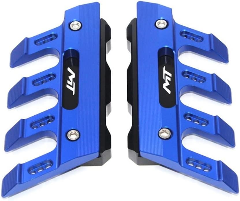 SCUUBE for CFMOTO 800MT MT800 MT 800 MT CF800MT Motorcycle Front Fender Protection Block Fall Side Guard Front Fork Protector Mudguard Sliders Motorcycle Accessories (Color : Blue)