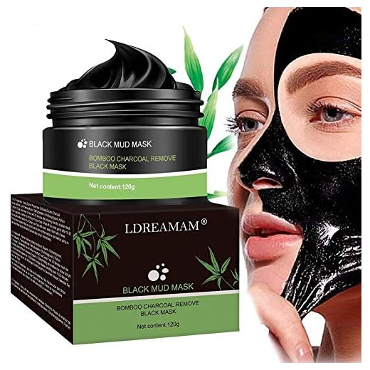 Mascarilla Exfoliante Facial,Puntos Negros Mascarilla,Black Mask Máscara Facial de Barro Negro,Purificante Espinillas y Piel Muerta, Hidratar Piel, Eliminar Puntos Negros, Acné 120g