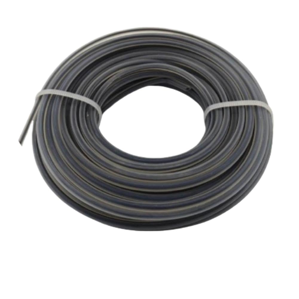Sostituzione del Filo in Nylon Compatibile con la Testina del decespugliatore a Corda Quadrata per falciatura del Filo Debroussailleuse 2,7/3 mm(3.0mm x 15m-1pc)