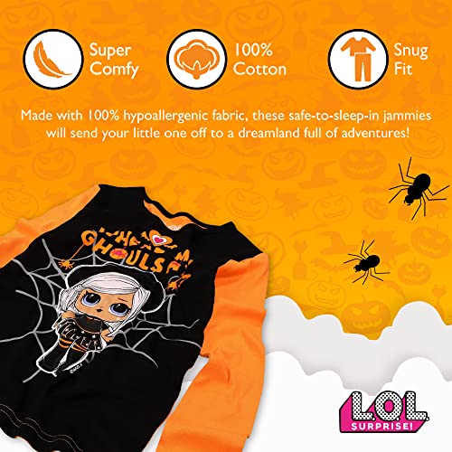 L.O.L. Surprise! Girls' 2-Piece Snug-fit Cotton Pajama Set, Soft & Cute for Kids3