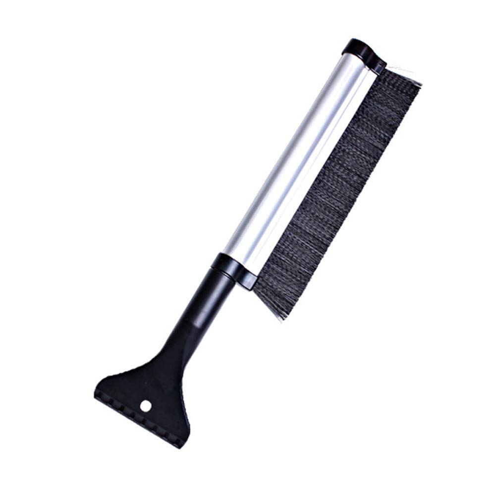 U/K Premium Quality Car Window Snow Shovel Moover and Brush Extendable Ice Scraper with Foam Grip Snow Clearing Reliable