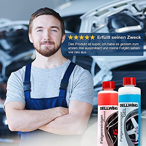 DELLWING De Velgenreiniger Klaar voor gebruik 5 l - Geschikt voor aluminium velgen en stalen velgen - Slechts 1-5… - Image 3