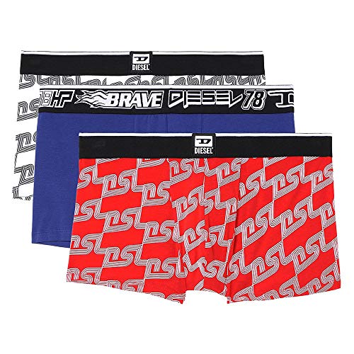 Diesel Men's UMBX-DAMIENTHREEPACK Boxer-Shorts, Intimate: AH100+AH8CT+AH42A, S