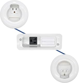 Wiremold in-Wall TV & Soundbar Power Kit, in Wall Cable Management Kit, TV Cable Hider Wall Kit, WMC801