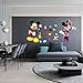 Kibi Stickers Muraux Mickey Stickers Muraux Minnie et Mickey Stickers Muraux Enfants Mickey Stickers Muraux Chambre Bébé Autocollants Mickey Mouse Autocollants Enfants Mickey