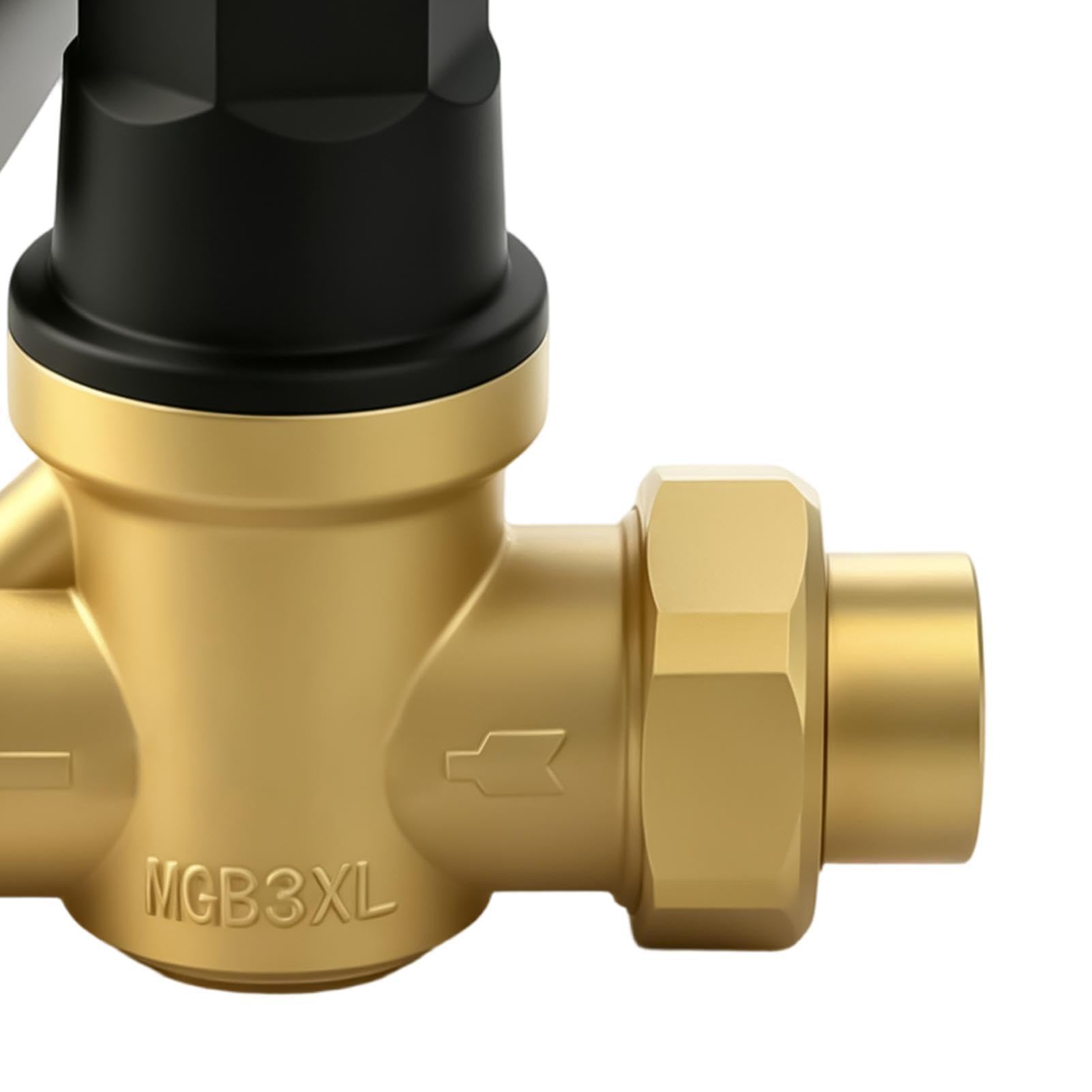 Regolatore di Pressione 'Acqua Ricambio Valvola Tubo 19 mm | Sostituzione Regolatore Pressione Acqua Per Camper Irrigazione Casa Giardino Industria