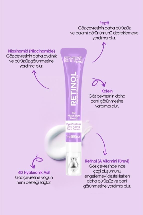 WEMARA RETINOL&ANTI-AGING (MOR) EYES GYM 18 ML