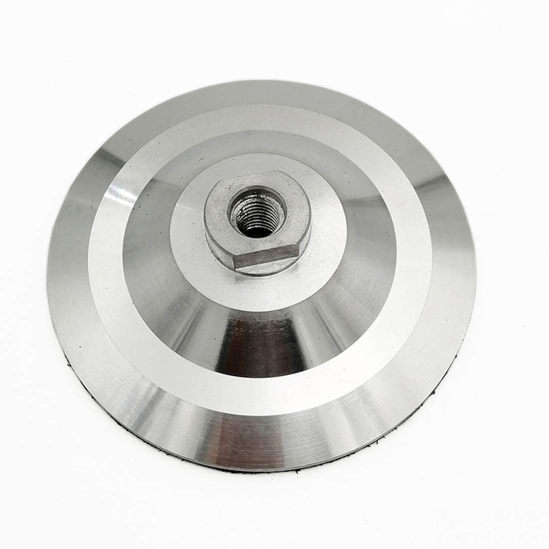 SHDIATOOL Aluminum Backer Pad 5 Inch Hook and Loop Backing pad M14 Arbor