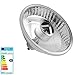 Produktbild BriteSpot ES111 35 Watt GX10 24 Grad Entladungslampe mit Reflektor und Blendschutz