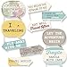 Funny World Awaits - Travel Themed Photo Booth Props Kit - 10 Piece