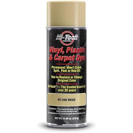 Hitech Industries HIT-HT-200 Hi-tech Vinyl, Plastic & Carpet Dye, Beige